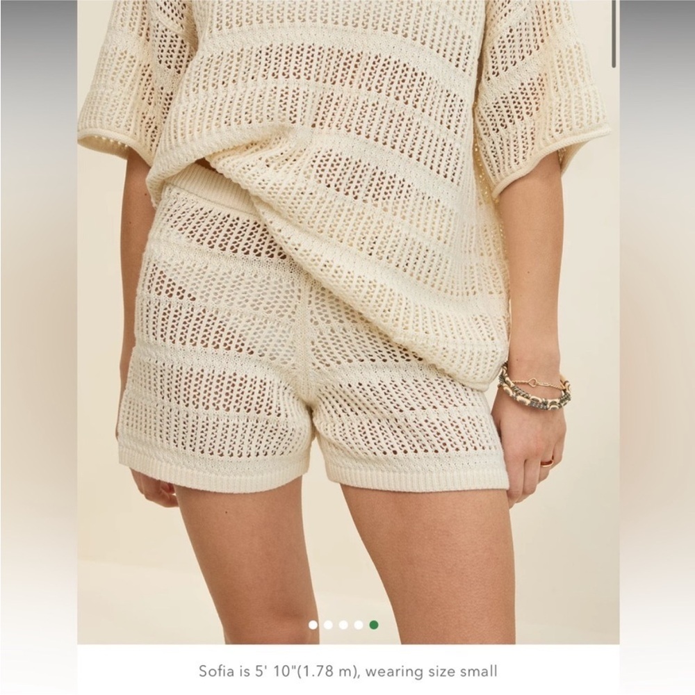 Aerie offline crochet shorts size XS swim cover up